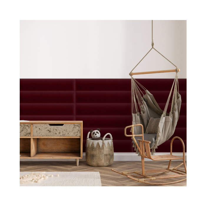 Polsterpaneel Magic Velvet Bordeauxrot